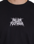 DISTORTION TEE - BLACK/WHITE