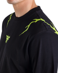 IRON TEE - BLACK/LIME