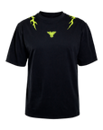 IRON TEE - BLACK/LIME
