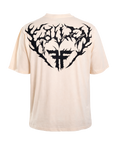 IRON TEE - OFF WHITE/BLACK