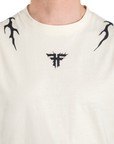 IRON TEE - OFF WHITE/BLACK