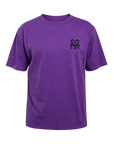 BAM TEE - PURPLE/BLACK - BAM MARGERA