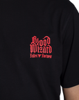 OUTER REALMS TEE - BLACK/BLUE/RED - BLOOD WIZARD