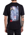 OUTER REALMS TEE - BLACK/BLUE/RED - BLOOD WIZARD