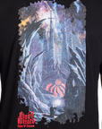 OUTER REALMS TEE - BLACK/BLUE/RED - BLOOD WIZARD