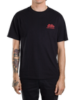 WIZARD TEE - BLACK/BLOOD RED - BLOOD WIZARD