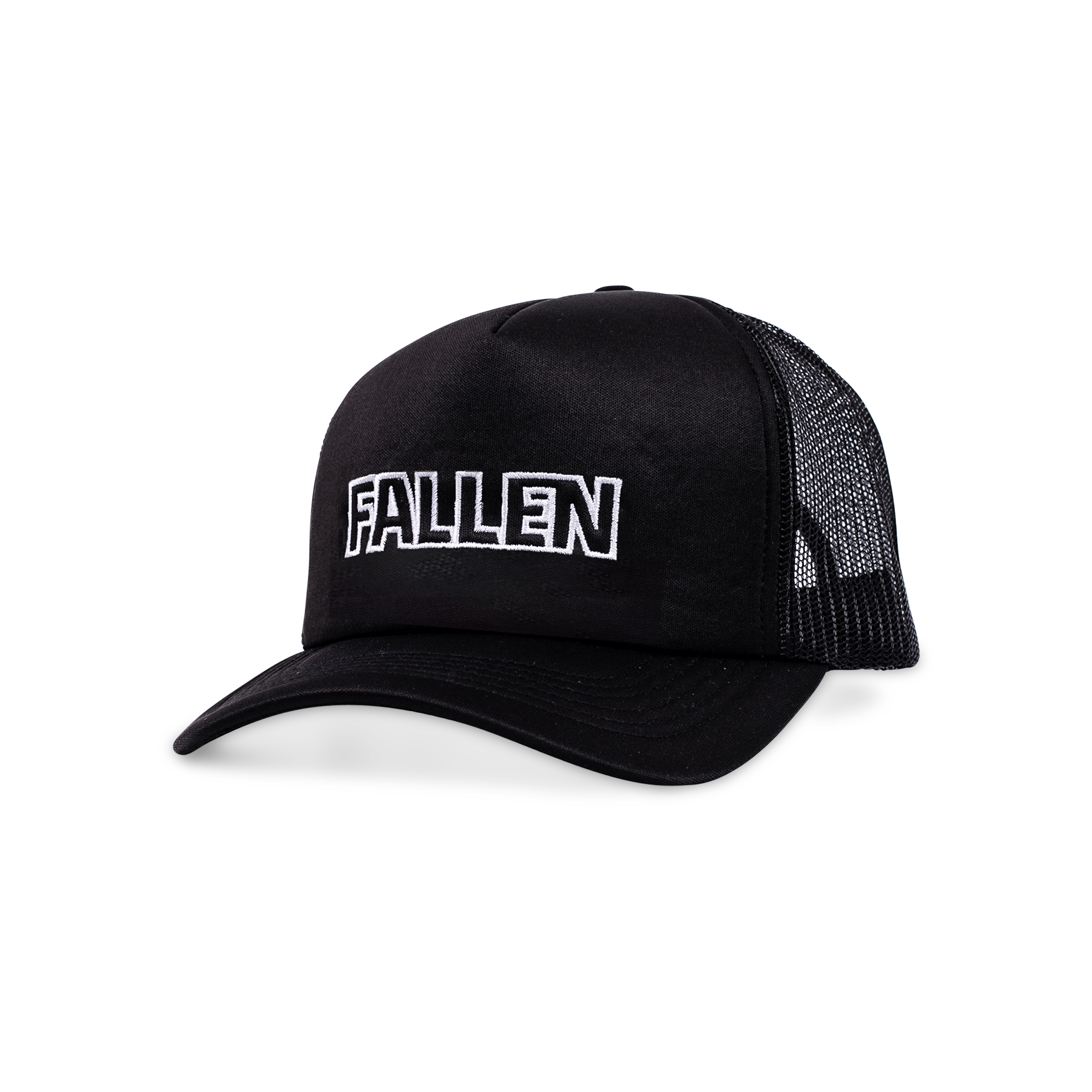FALLEN BOLD HAT BLACK/WHITE