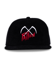 RIPPER HAT BLACK/RED