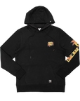 SCORCHED HOODIE BLACK/YELLOW