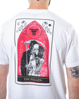 DEATH'S EMBRACE TEE - WHITE/RED