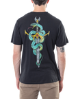 VENOM TEE - BLACK/GREEN