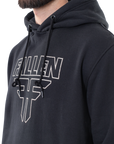 INSIGNIA HOODIE - BLACK/WHITE