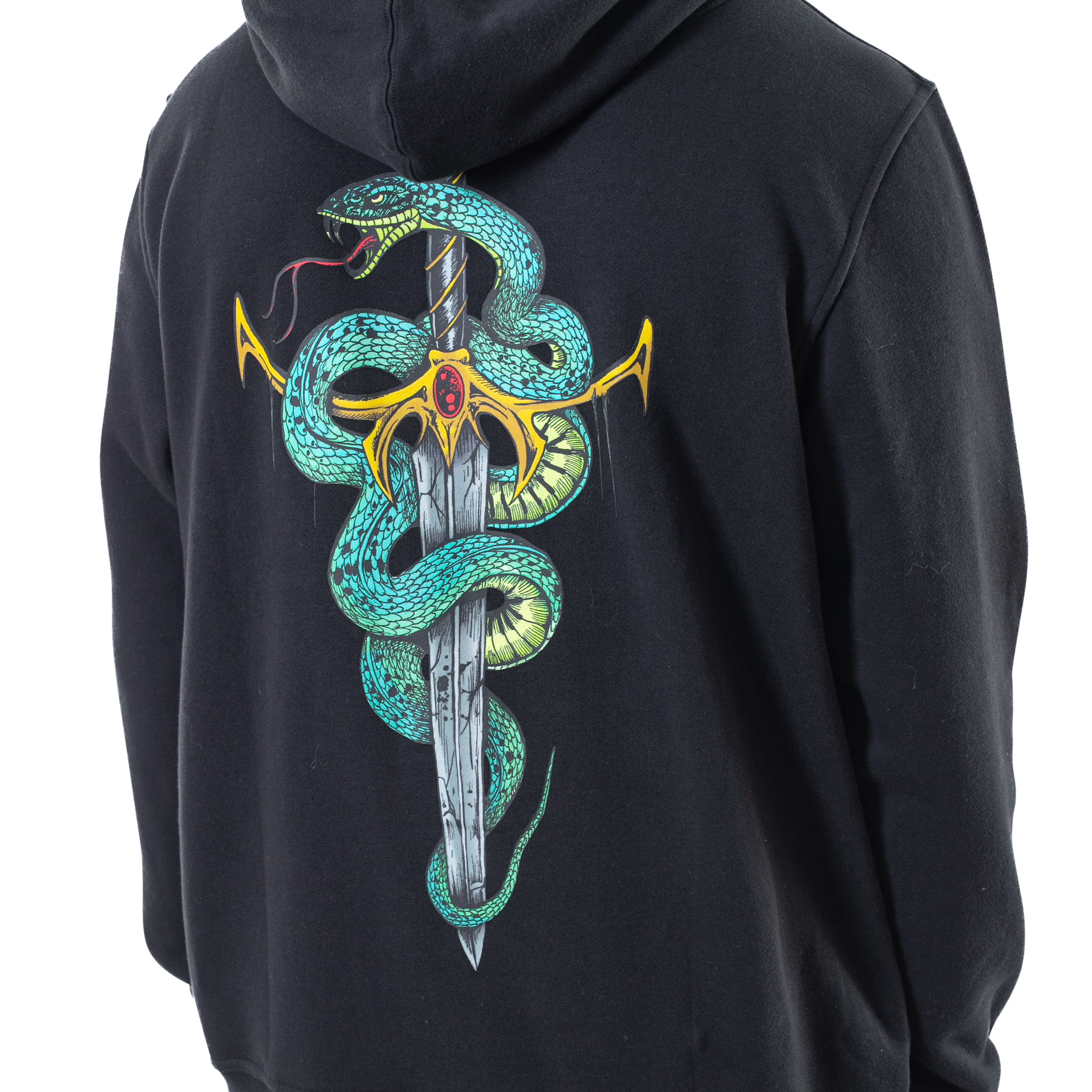 VENOM HOODIE - BLACK/GREEN