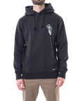 DEATH'S EMBRACE HOODIE - BLACK/GREEN