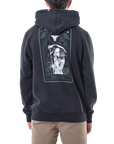 DEATH'S EMBRACE HOODIE - BLACK/GREEN