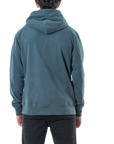 TRADITION ZIP HOODIE - BLUE/WHITE