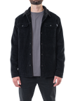 LIGHT LAMB JACKET - BLACK/BLACK