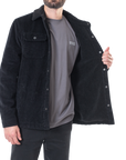 LIGHT LAMB JACKET - BLACK/BLACK