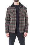 LAMB JACKET - BROWN/GREEN