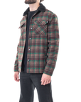 LAMB JACKET - BROWN/GREEN