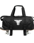 UTILITY DUFFLE SMALL BAG - BLACK/WHITE