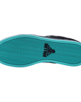 PATRIOT - BLACK/TURQUOISE - Cupsole