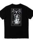 DEATH'S EMBRACE TEE - BLACK/WHITE