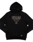 INSIGNIA HOODIE - BLACK/WHITE