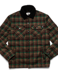 LAMB JACKET - BROWN/GREEN