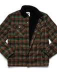 LAMB JACKET - BROWN/GREEN