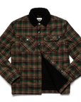 LAMB JACKET - BROWN/GREEN