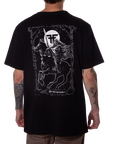 DARK HORSE TAROT TEE - BLACK/WHITE